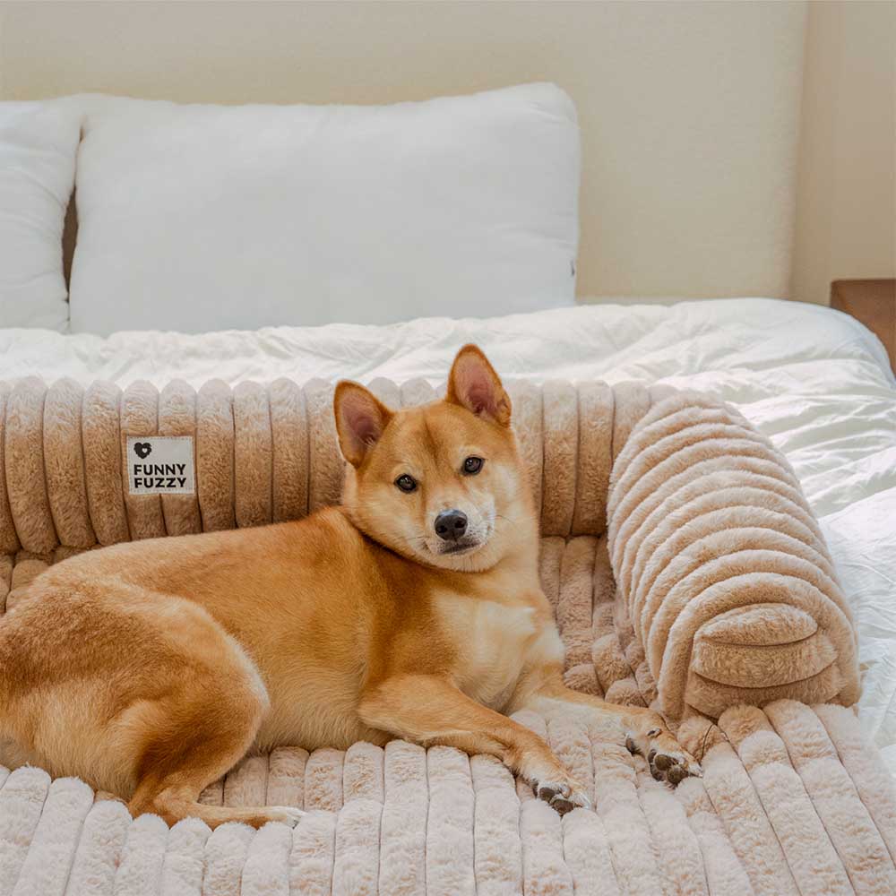 Pet Fluffy Sofa Blanket Bolster Dog Mat Couch Cover