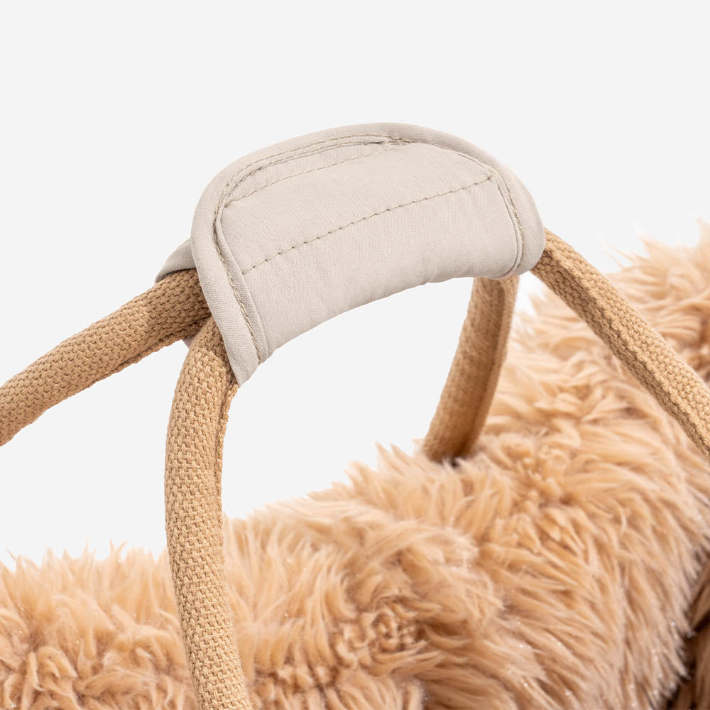 Safety Large Reversible All-Season Indie Boho Pet Carrier and Dog Snuggle Sleeping Bag - Wondernap