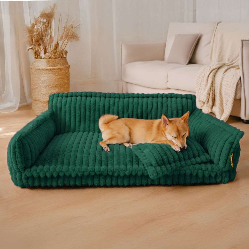 Pet Large Washable Fluffy Orthopedic Soft Dog Pillow Dog Sofa Bed-Snoozy Dream