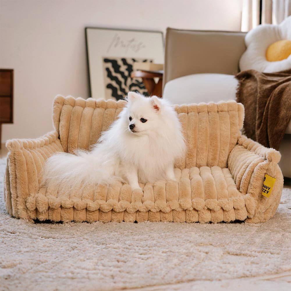 Pet Large Washable Fluffy Orthopedic Soft Dog Pillow Dog Sofa Bed-Snoozy Dream