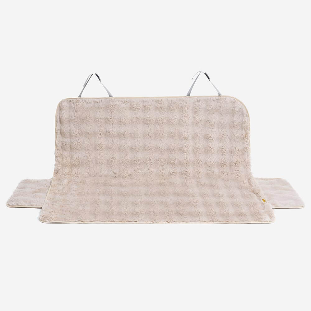 Safety Sofa Fluffy Cozy Calming Pet Blanket Car Seat Protector Cover- Surestep