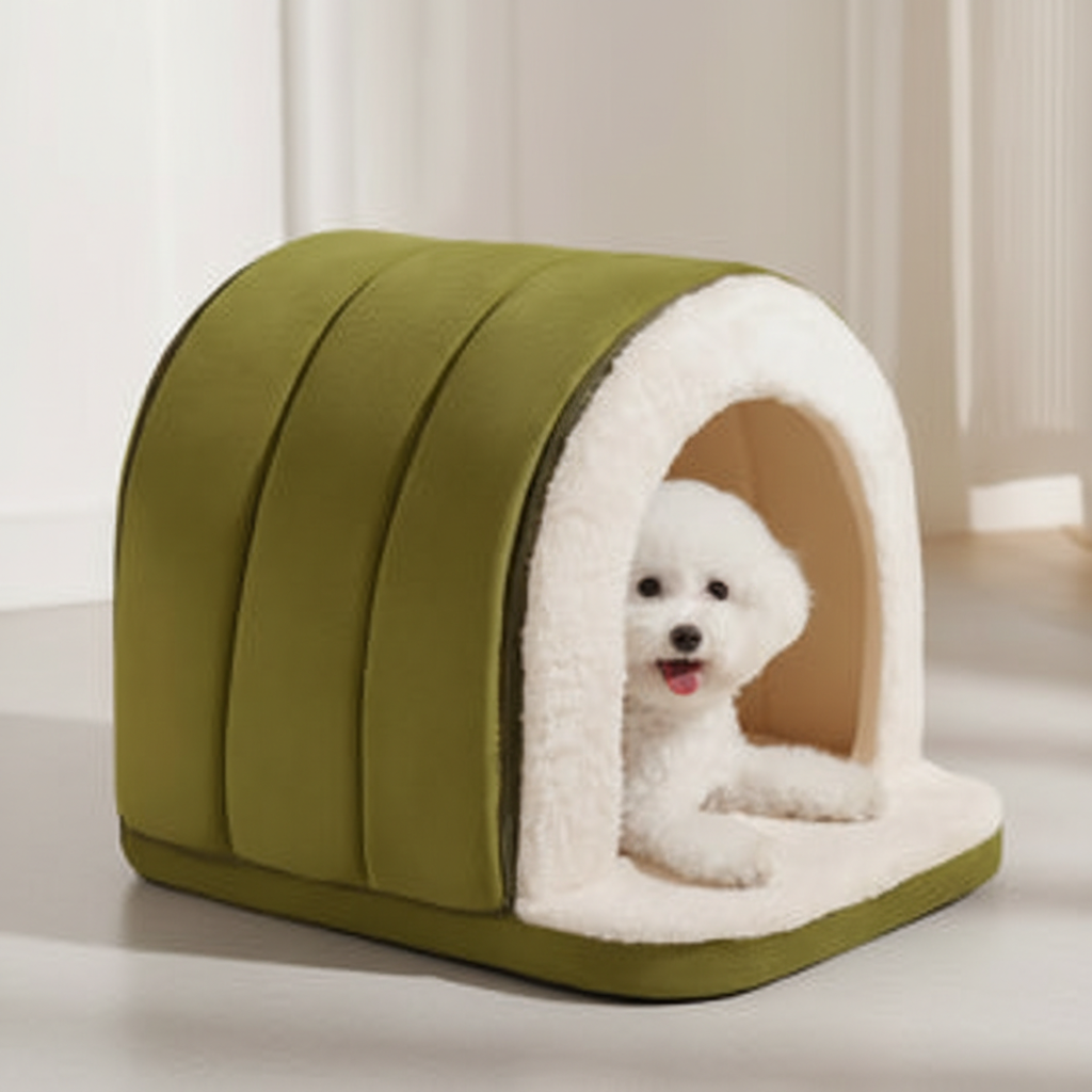 Pet Cave-Style Warm Deep Sleeping Snug Cat Cave Dog House