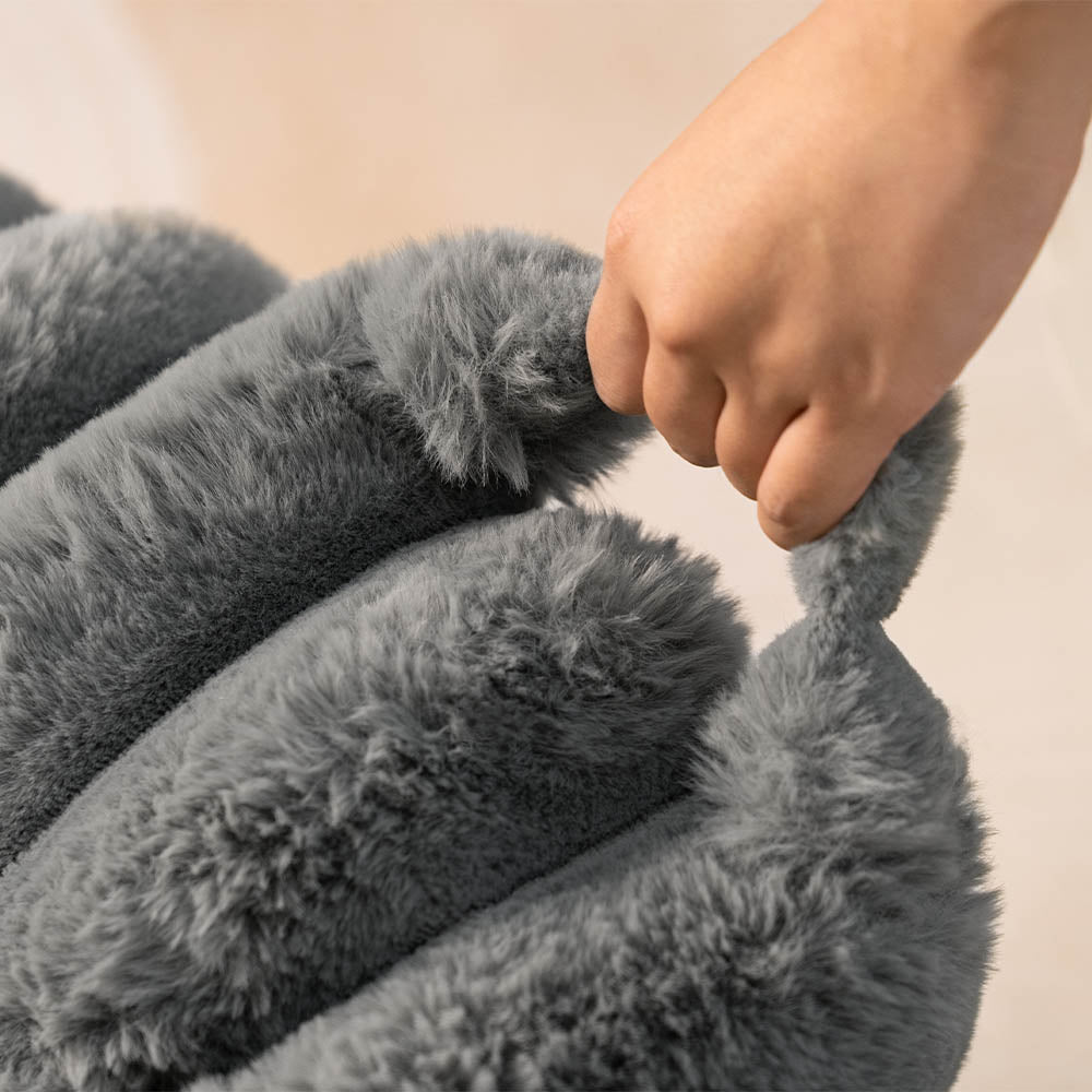 Pet Creamy Plush Super Large Donut Human Dog Bed - Cuddle Cradle