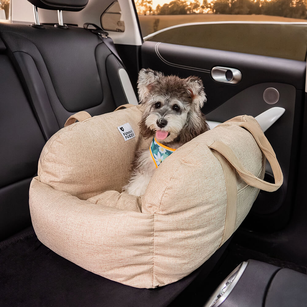 Pet Safety Dog Car Seat Bed - First Class