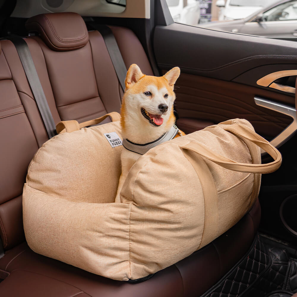 Pet Safety Dog Car Seat Bed - First Class