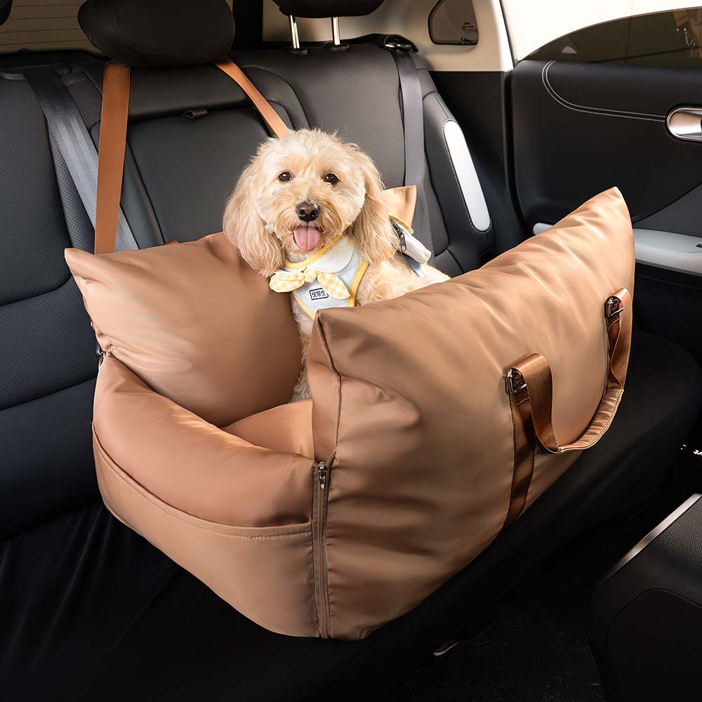 Pet Safety Dog Car Seat Bed - First Class