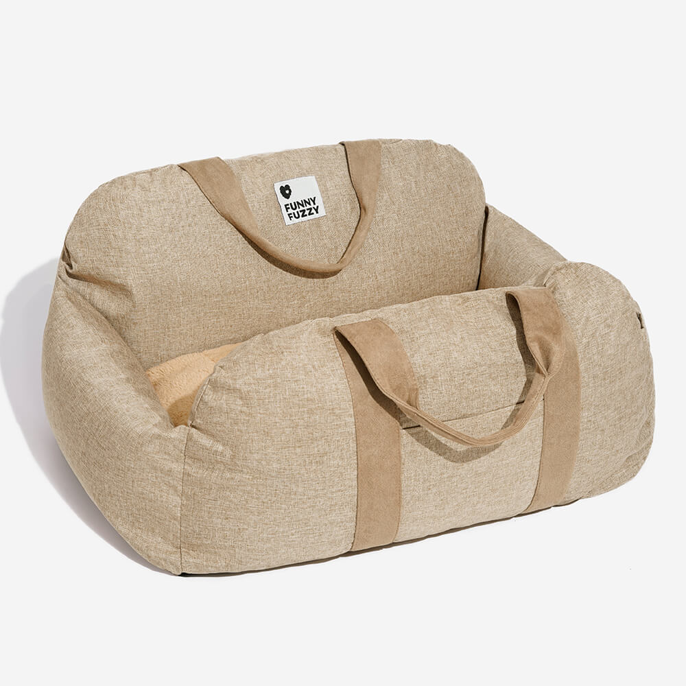 Pet Safety Dog Car Seat Bed - First Class