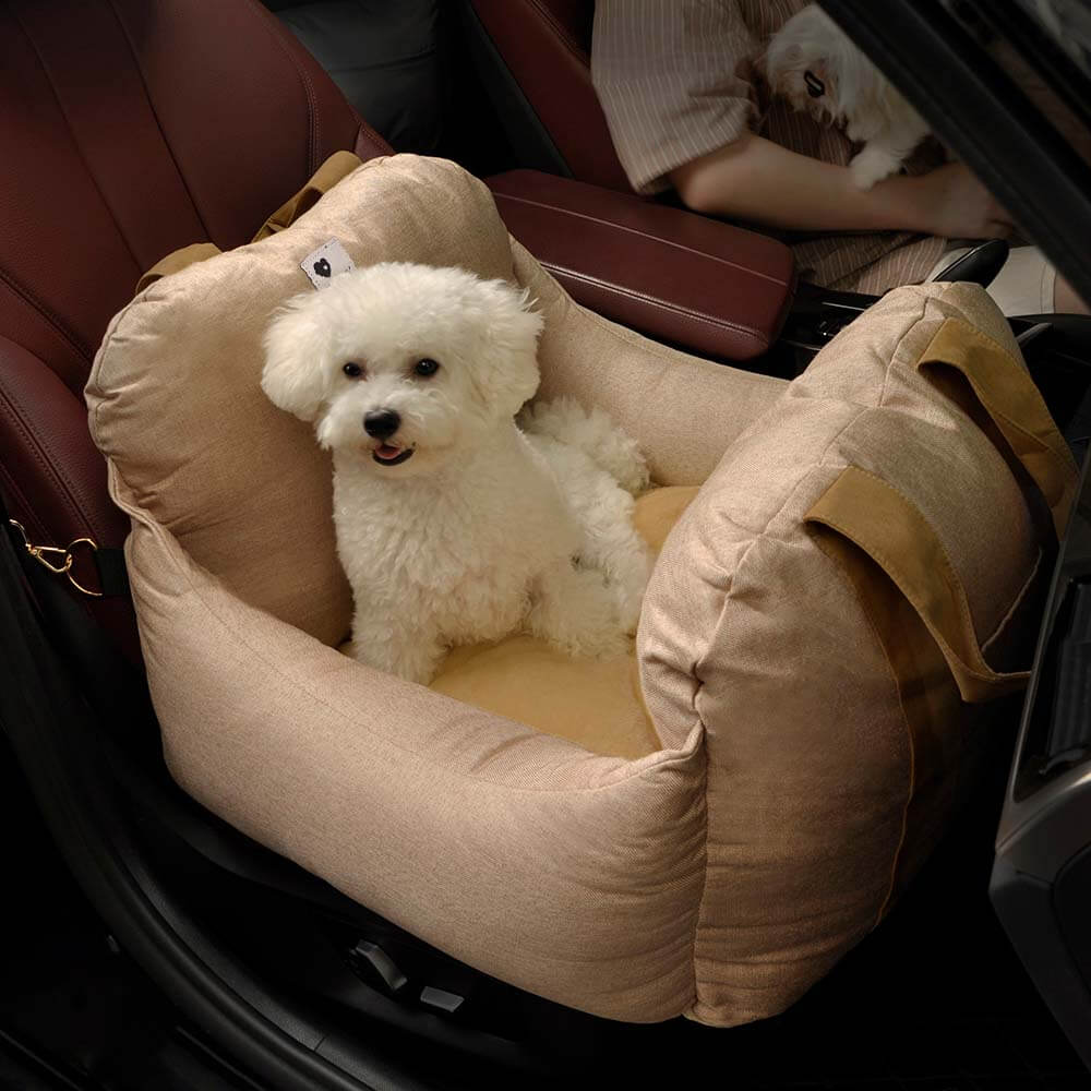 Pet Safety Dog Car Seat Bed - First Class