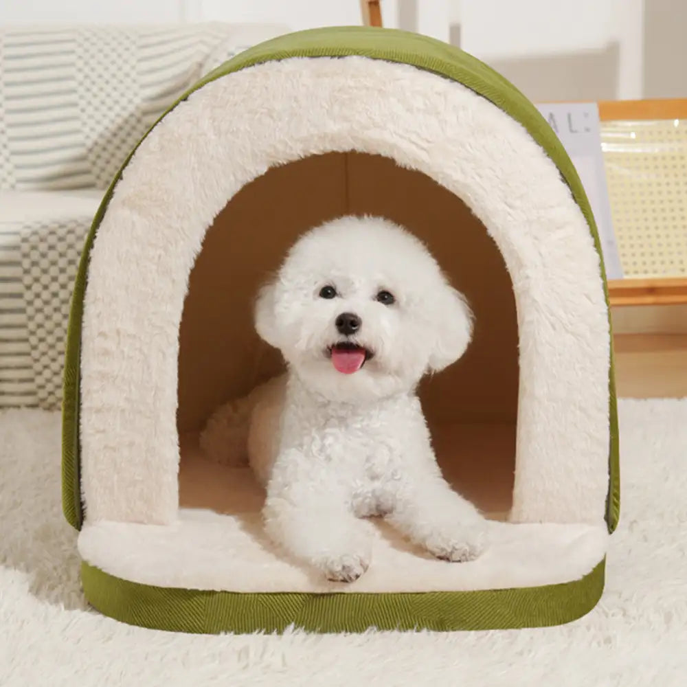 Pet Cave-Style Warm Deep Sleeping Snug Cat Cave Dog House