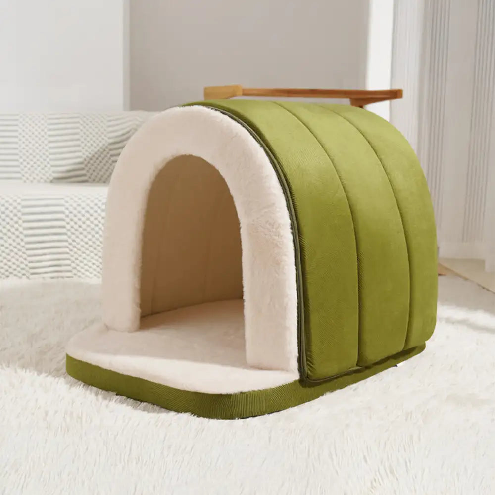 Pet Cave-Style Warm Deep Sleeping Snug Cat Cave Dog House