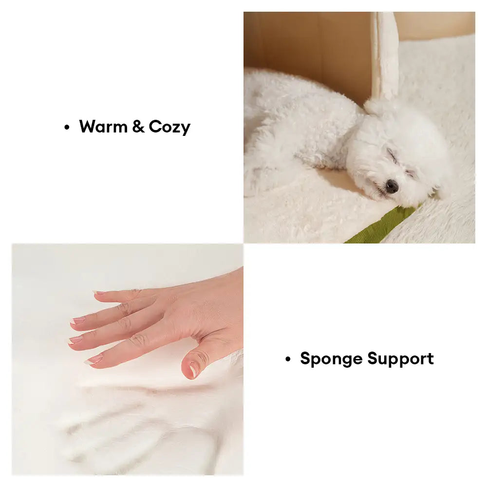 Pet Cave-Style Warm Deep Sleeping Snug Cat Cave Dog House