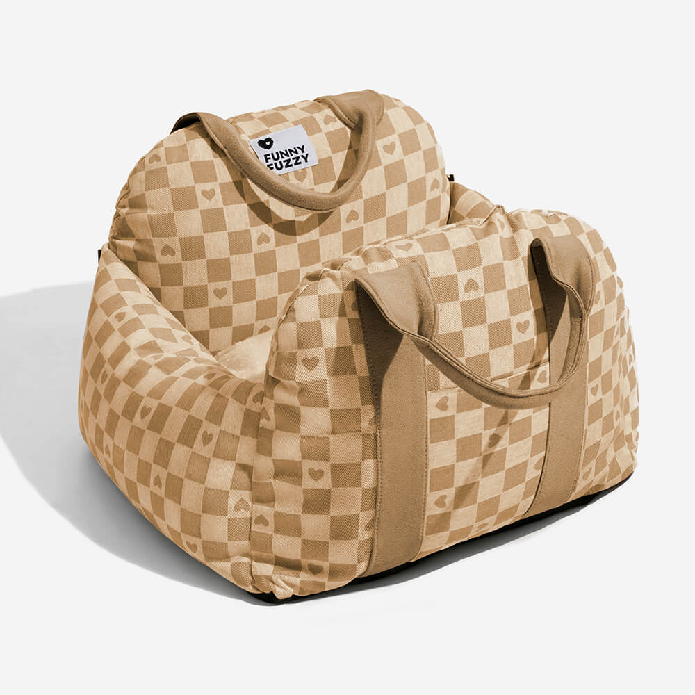 Pet Safety Dog Car Seat Bed - First Class