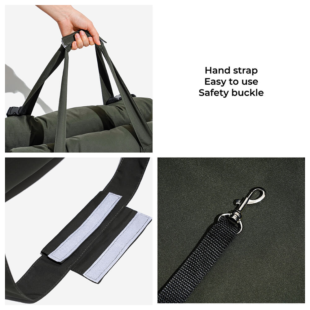 Safety Portable Leisure Outing Pet Bolster Large Dog Car Seat Bed