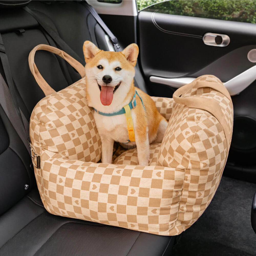Pet Safety Dog Car Seat Bed - First Class