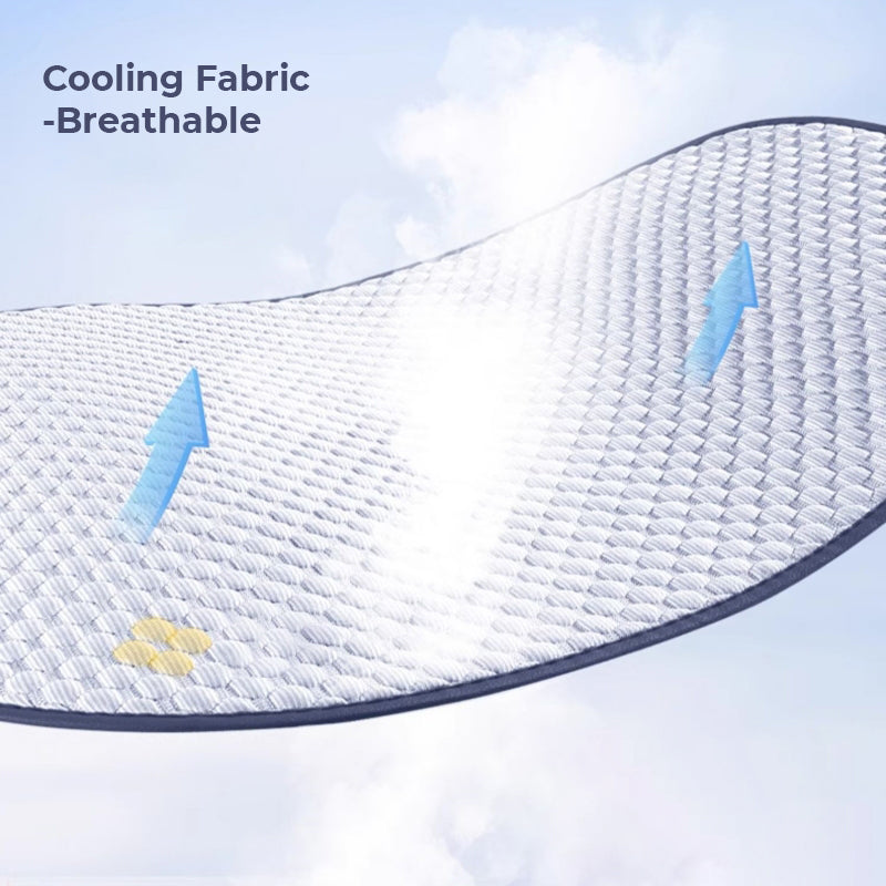 Safety Sofa Ice Silk Cooling Breathable Car Seat Protective Front Car Seat Cover