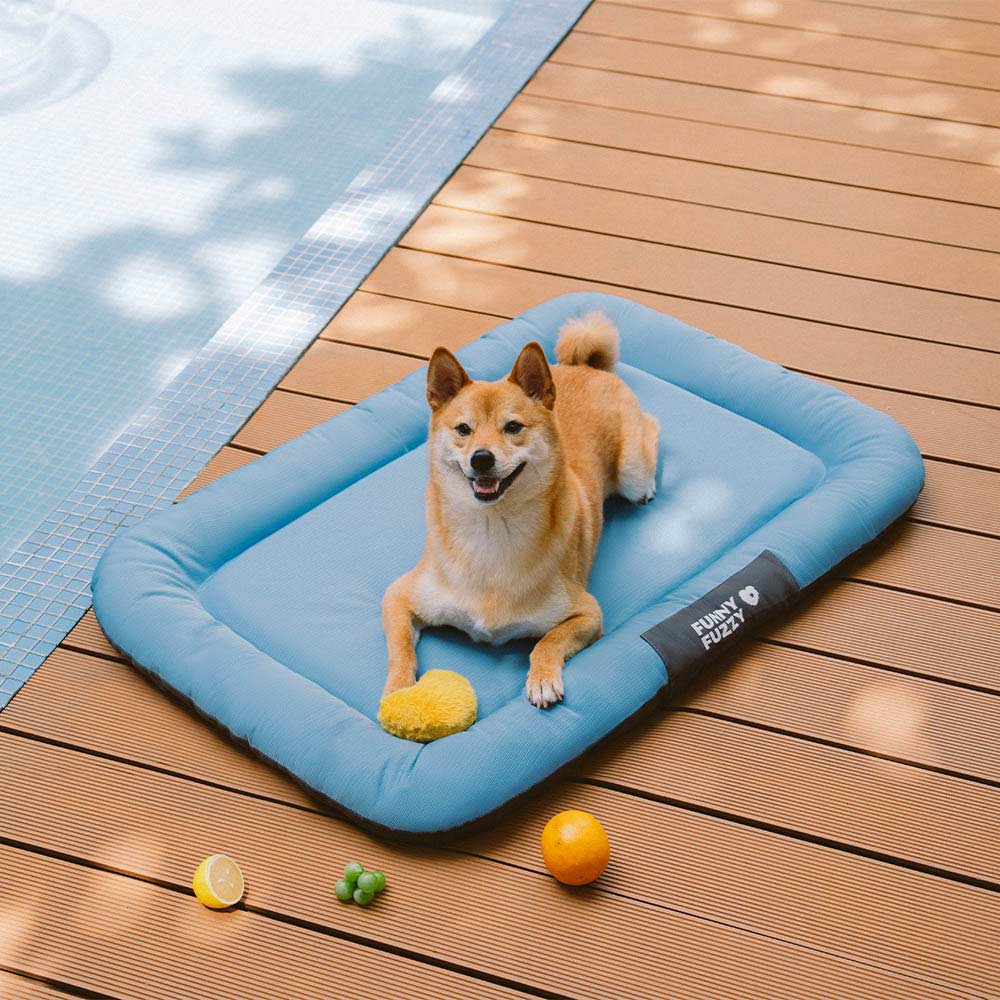 Pet Outdoor Waterproof & Chew-proof Memory Foam Orthopedic Dog Mat - Trek Lounge