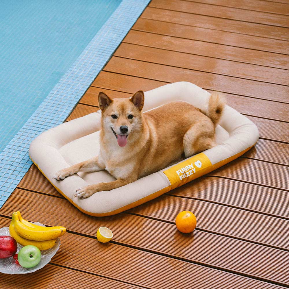 Pet Outdoor Waterproof & Chew-proof Memory Foam Orthopedic Dog Mat - Trek Lounge