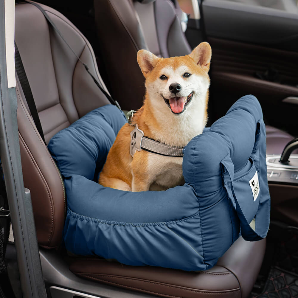 Safety Portable Leisure Outing Pet Bolster Large Dog Car Seat Bed