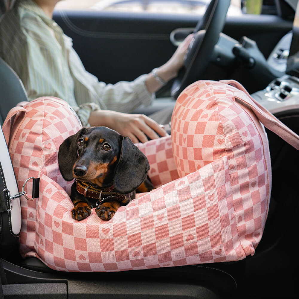 Pet Safety Dog Car Seat Bed - First Class