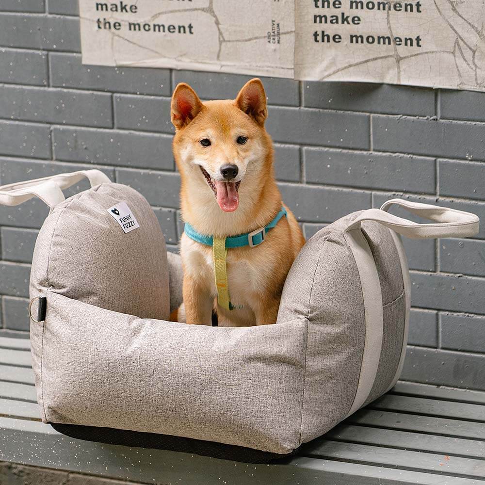 Pet Safety Dog Car Seat Bed - First Class