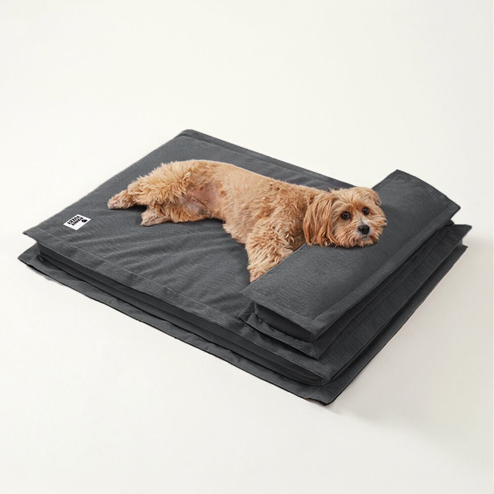 Pet Anti-Anxiety with Sponge Support Deep Sleeping Dog Bed