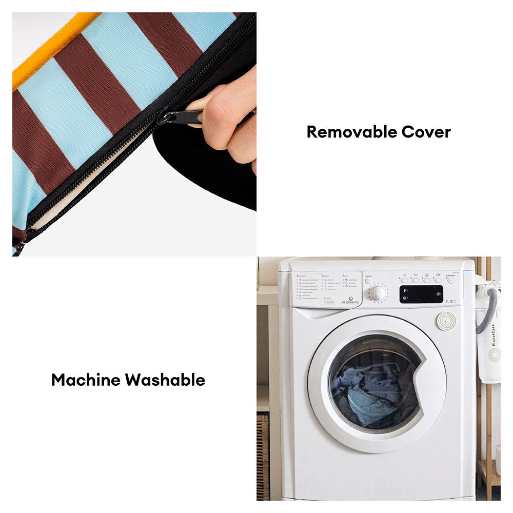 Pet Stripe Waterproof Foldable Large Dog Sofa Bed - Sunny Siesta