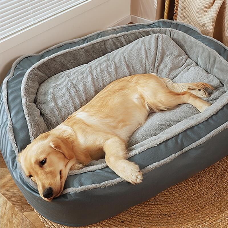 Pet Large Warm Deep Sleeping Bed Dog Bed
