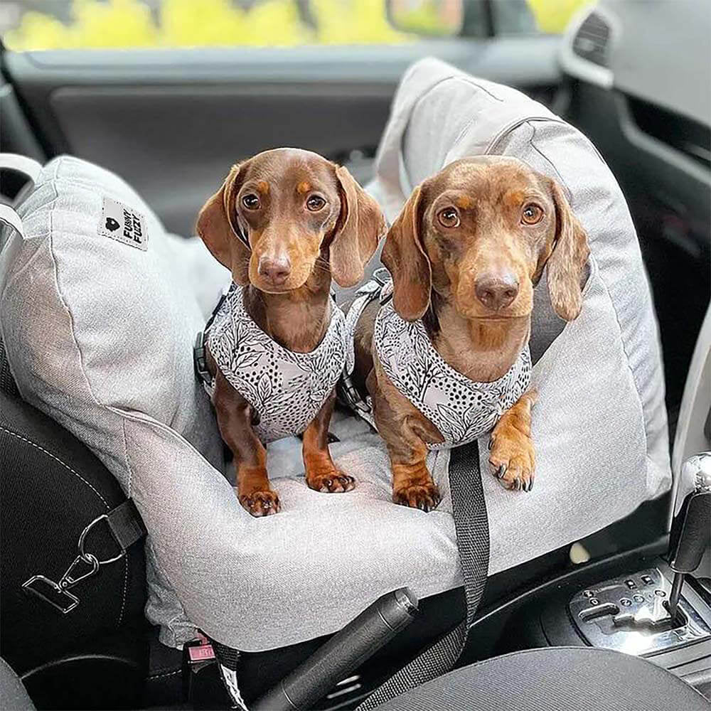 Pet Safety Dog Car Seat Bed - First Class