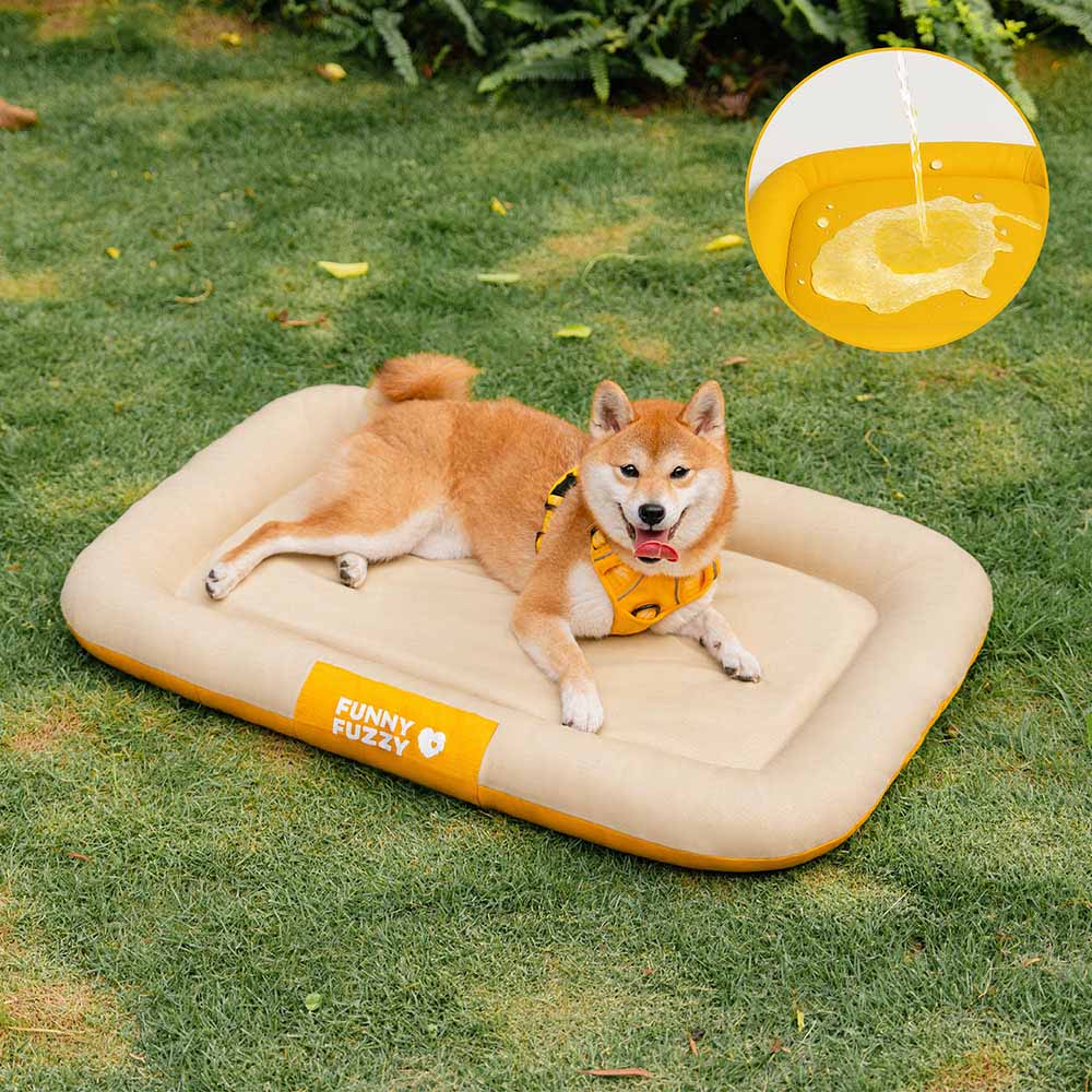 Pet Outdoor Waterproof & Chew-proof Memory Foam Orthopedic Dog Mat - Trek Lounge