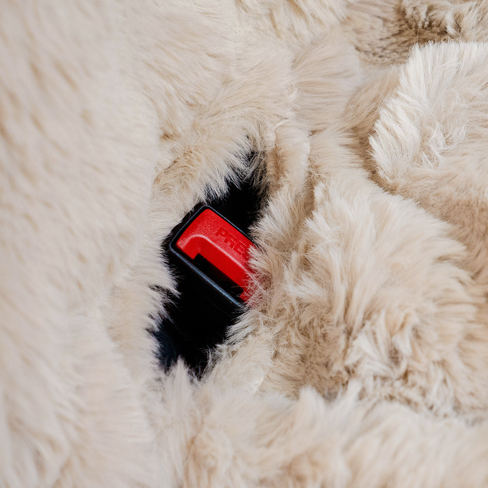 Safety Sofa Fluffy Cozy Calming Pet Blanket Car Seat Protector Cover- Surestep