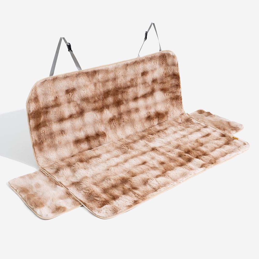 Safety Sofa Fluffy Cozy Calming Pet Blanket Car Seat Protector Cover- Surestep