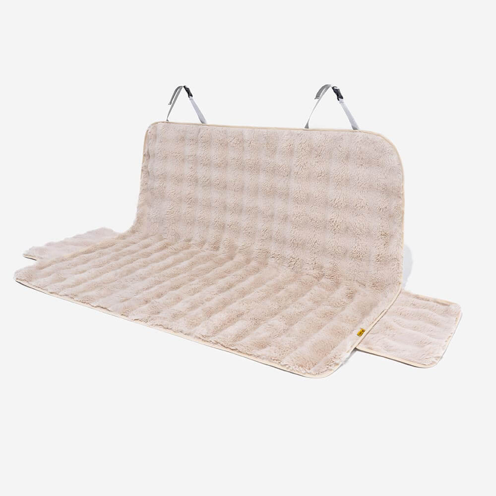 Safety Sofa Fluffy Cozy Calming Pet Blanket Car Seat Protector Cover- Surestep