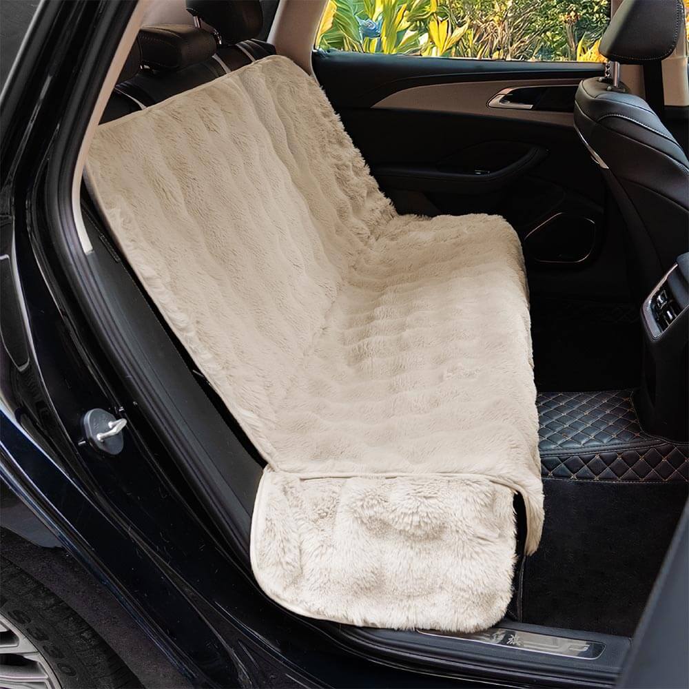 Safety Sofa Fluffy Cozy Calming Pet Blanket Car Seat Protector Cover- Surestep