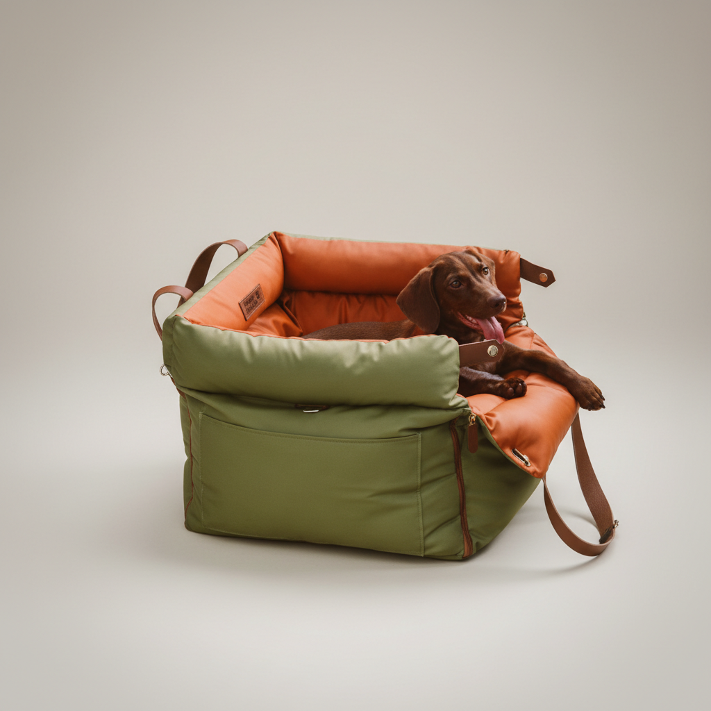 Pet Safety Urban Voyager Dog Car Booster Bed