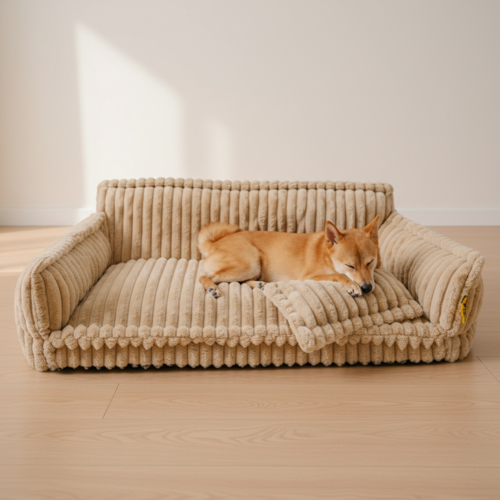 Pet Large Washable Fluffy Orthopedic Soft Dog Pillow Dog Sofa Bed-Snoozy Dream