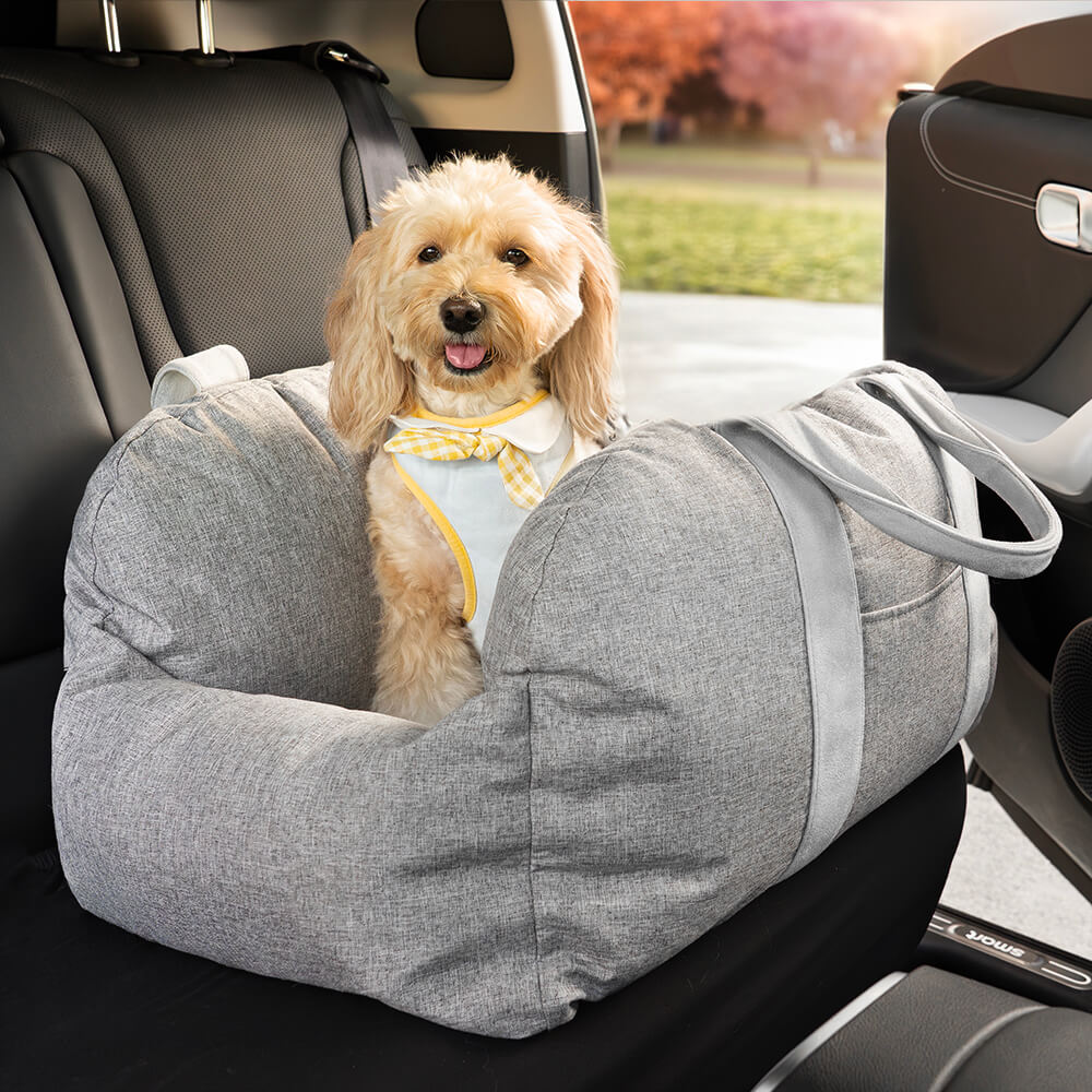 Pet Safety Dog Car Seat Bed - First Class