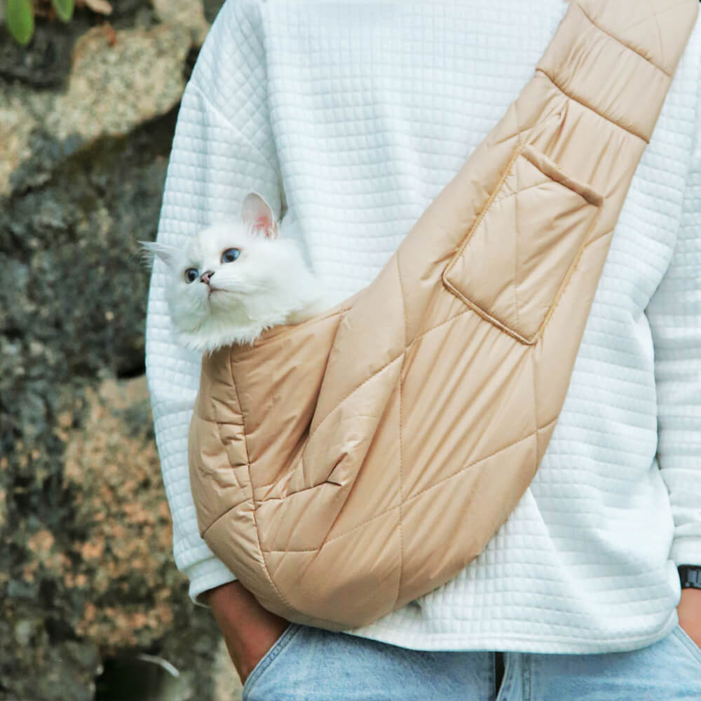 Pet Safety Comfortable Soft Warm Outdoor Dog & Cat Carrier Bag