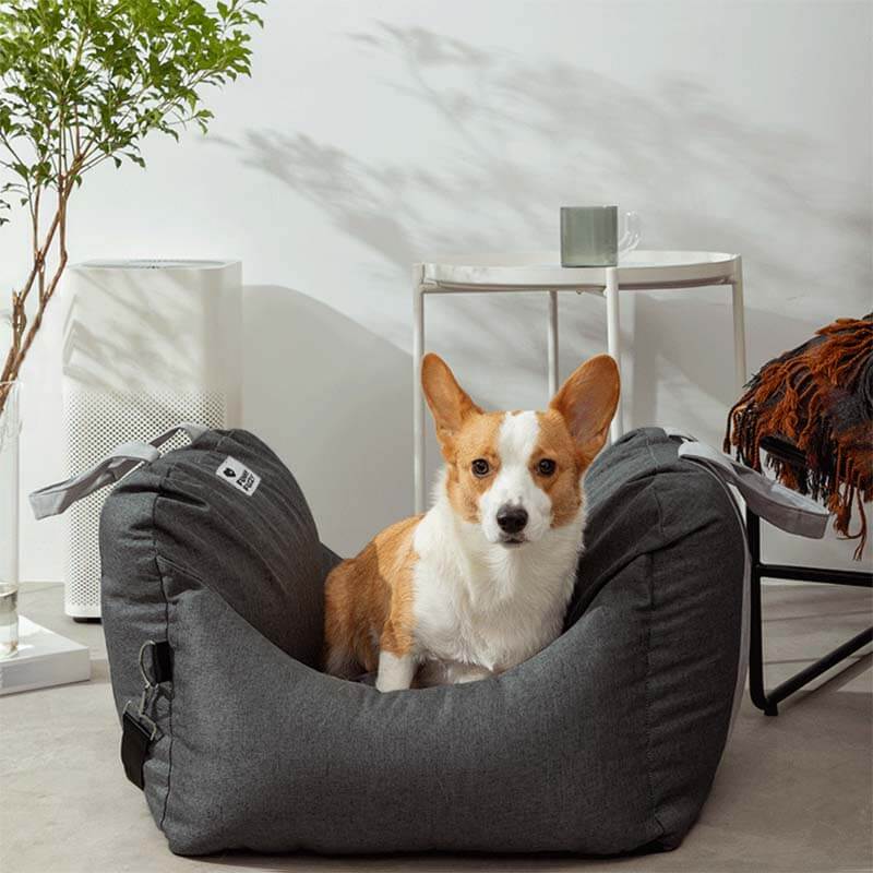 Pet Safety Dog Car Seat Bed - First Class