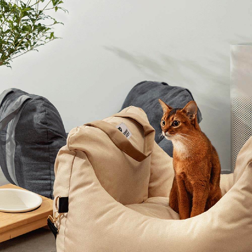 Pet Safety Dog Car Seat Bed - First Class