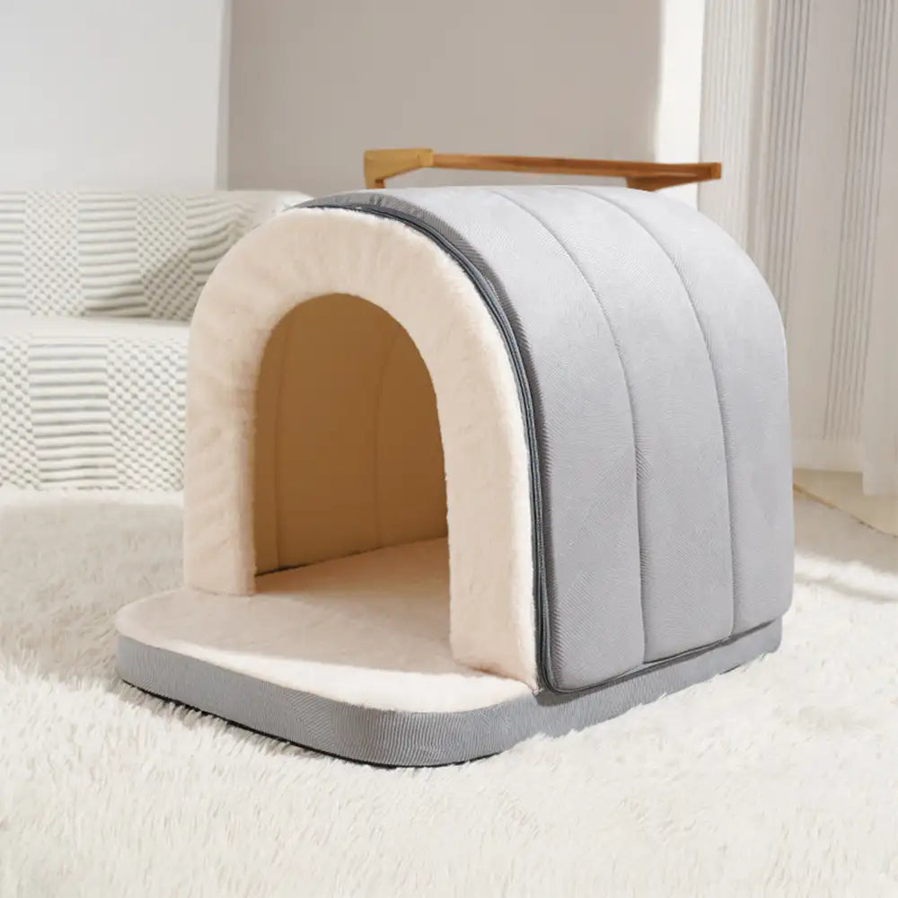 Pet Cave-Style Warm Deep Sleeping Snug Cat Cave Dog House