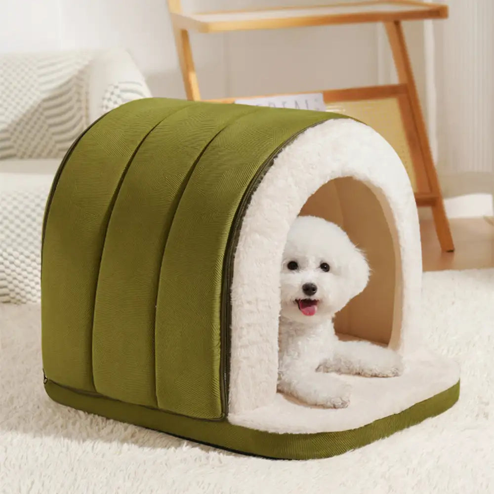 Pet Cave-Style Warm Deep Sleeping Snug Cat Cave Dog House