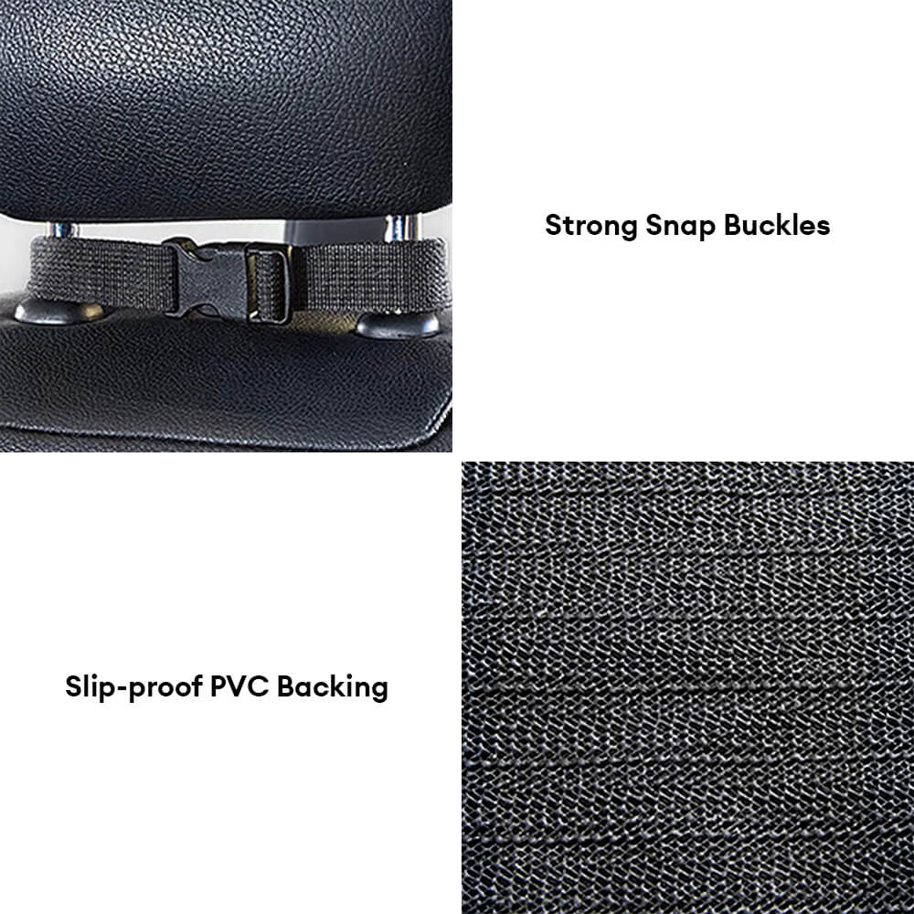 Safety Sofa Waterproof Multi-Use Car Dog Seat Cover – Convertible Back Seat Protector for Pets