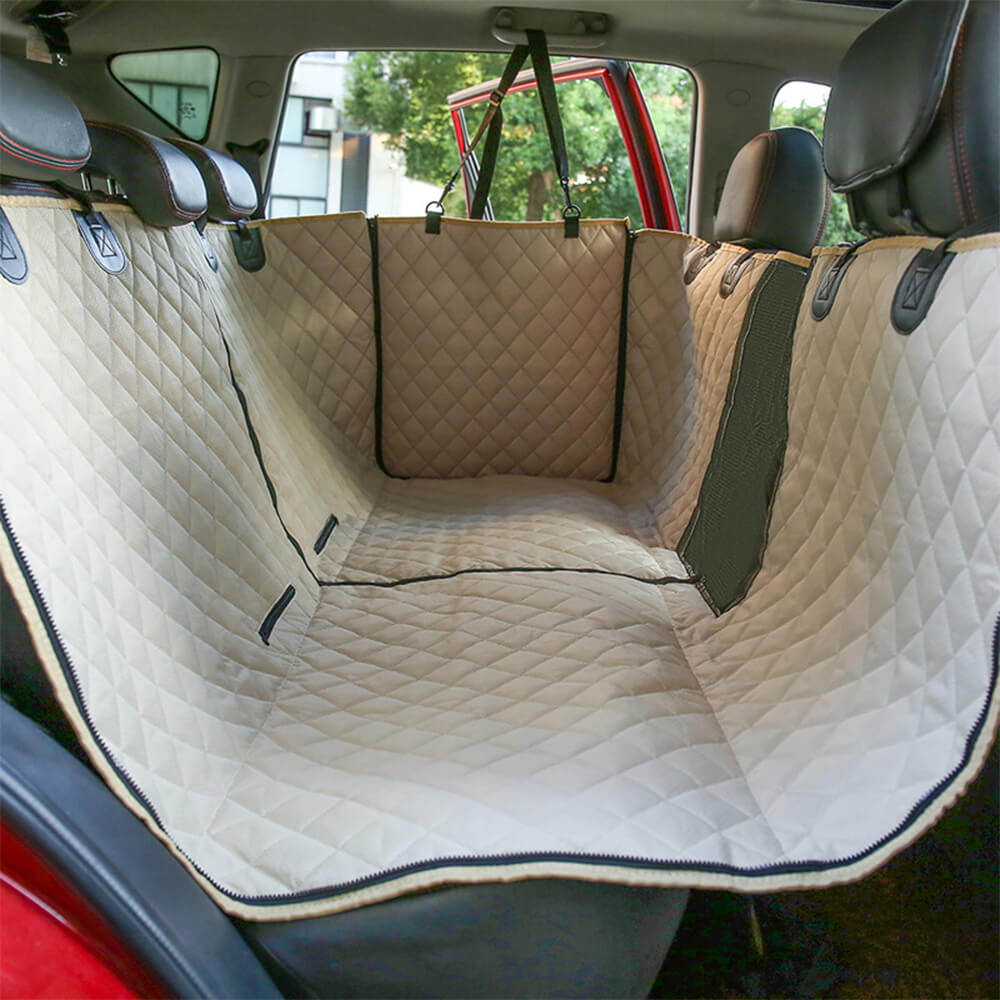 Safety Sofa Waterproof Multi-Use Car Dog Seat Cover – Convertible Back Seat Protector for Pets
