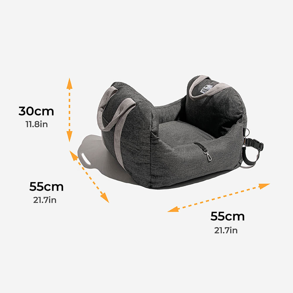 Pet Safety Dog Car Seat Bed - First Class