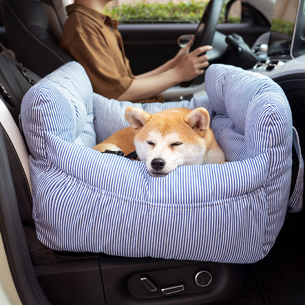Safety Portable Leisure Outing Pet Bolster Large Dog Car Seat Bed
