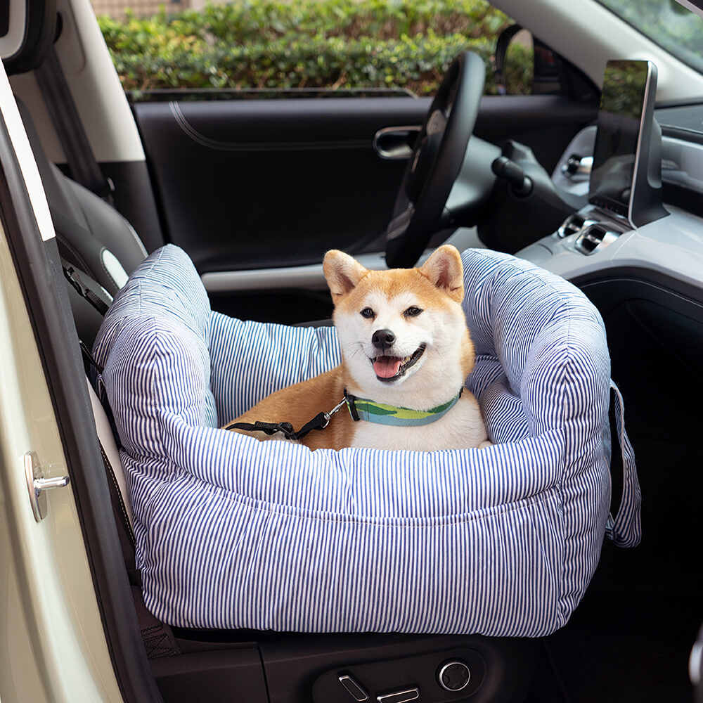 Safety Portable Leisure Outing Pet Bolster Large Dog Car Seat Bed