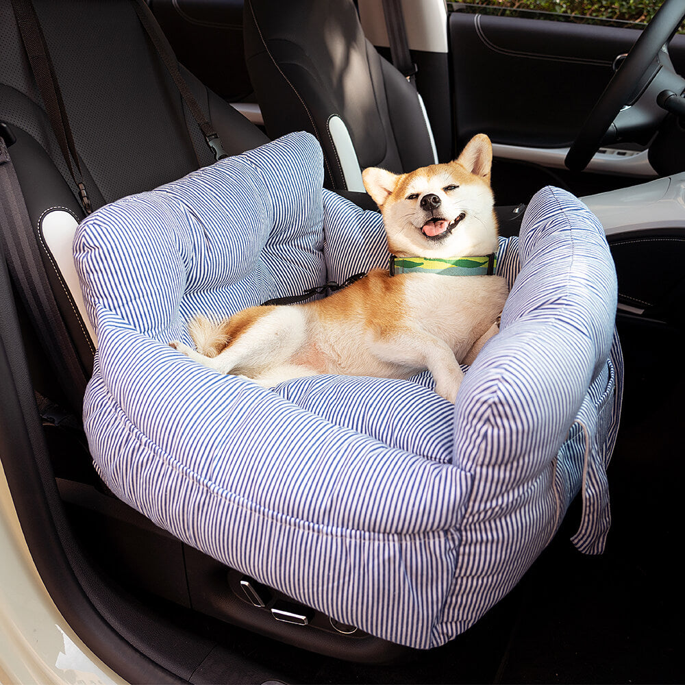 Safety Portable Leisure Outing Pet Bolster Large Dog Car Seat Bed