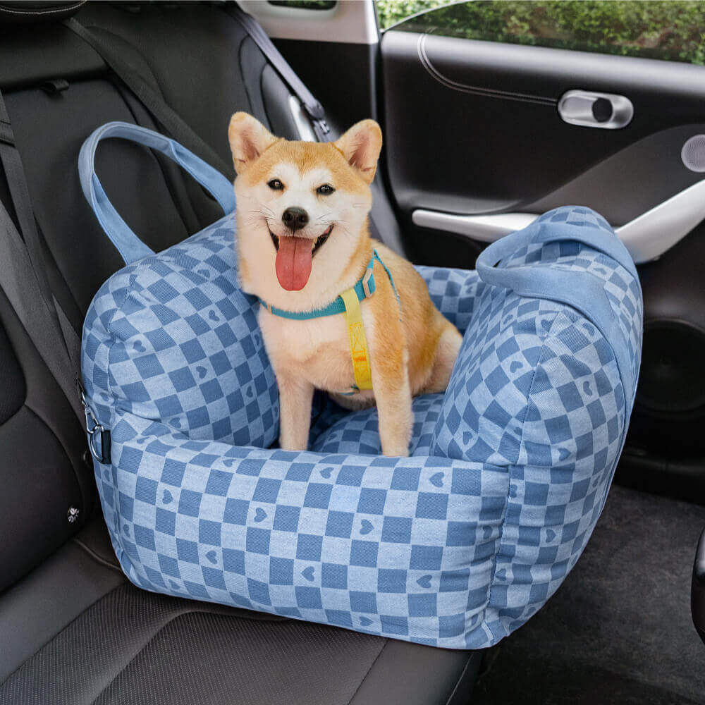 Pet Safety Dog Car Seat Bed - First Class