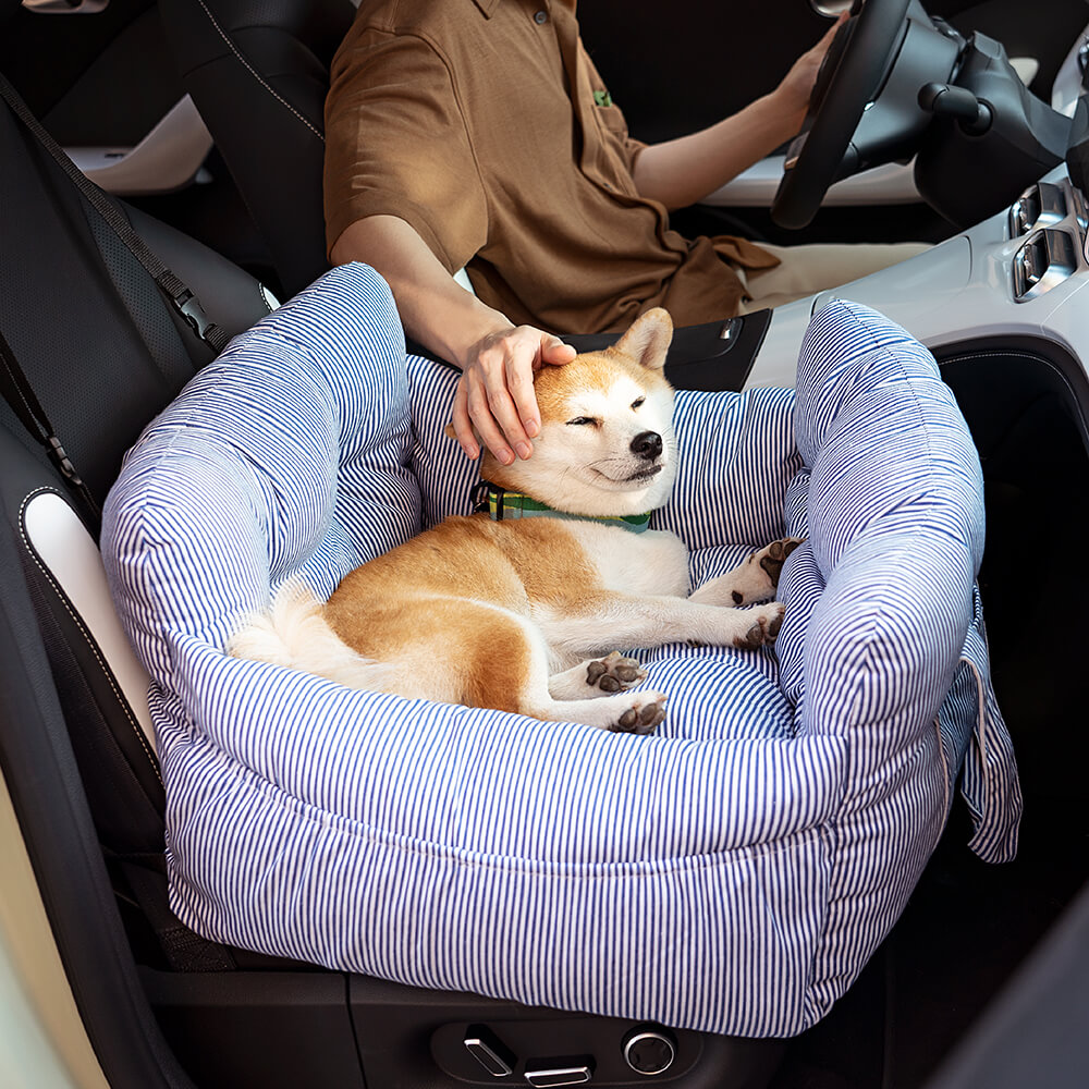 Pet Safety Dog Car Seat Bed - First Class