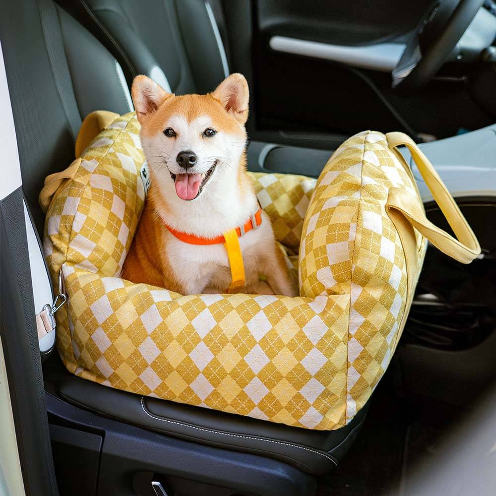 Pet Safety Dog Car Seat Bed - First Class